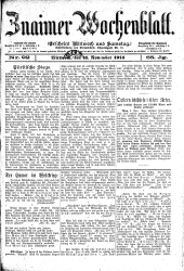 Znaimer Wochenblatt
