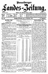 Vorarlberger Landes-Zeitung
