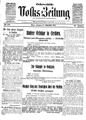 (Österreichische) Volks-Zeitung