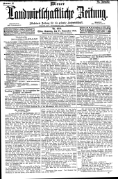 Wiener Landwirtschaftliche Zeitung