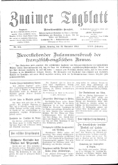 Znaimer Tagblatt