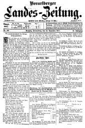 Vorarlberger Landes-Zeitung