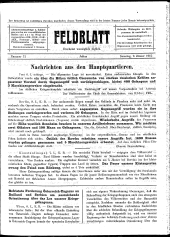 Feldblatt