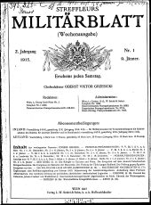 Streffleur's Militärblatt