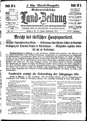 Österreichische Land-Zeitung