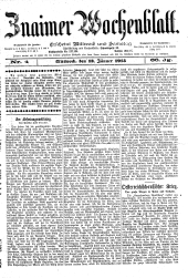 Znaimer Wochenblatt