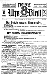 Neues 8 Uhr Blatt