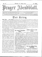 Prager Abendblatt