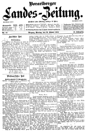 Vorarlberger Landes-Zeitung