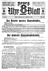 Neues 8 Uhr Blatt