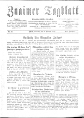 Znaimer Tagblatt