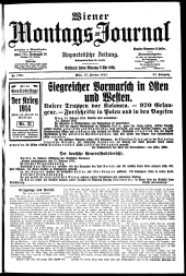 Wiener Montags-Journal