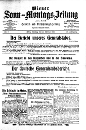 Wiener Sonn- und Montags-Zeitung