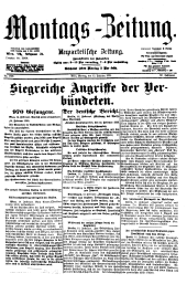 Montags Zeitung