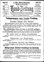 Österreichische Land-Zeitung