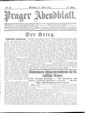 Prager Abendblatt