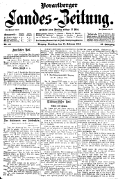 Vorarlberger Landes-Zeitung