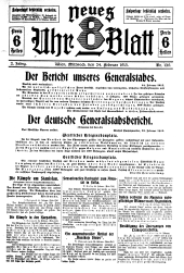 Neues 8 Uhr Blatt