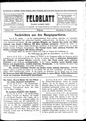 Feldblatt