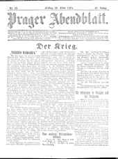 Prager Abendblatt