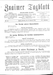 Znaimer Tagblatt