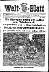 (Neuigkeits) Welt Blatt