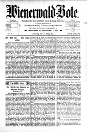 Wienerwald-Bote