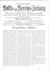 Niederösterreichsiche Volks- und Vereinszeitung