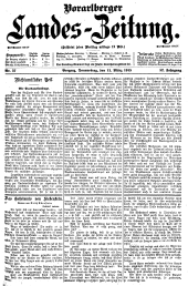 Vorarlberger Landes-Zeitung