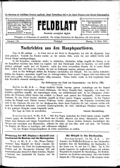 Feldblatt
