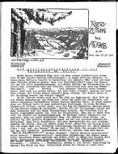Kriegszeitung des A.T.V. Graz