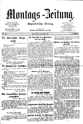 Montags Zeitung