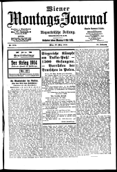 Wiener Montags-Journal