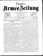 Danzers Armee-Zeitung
