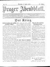 Prager Abendblatt