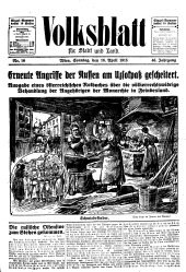 Volksblatt für Stadt und Land