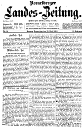 Vorarlberger Landes-Zeitung