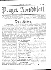 Prager Abendblatt