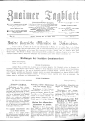 Znaimer Tagblatt