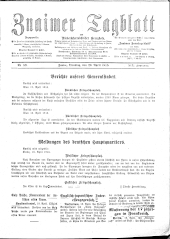 Znaimer Tagblatt