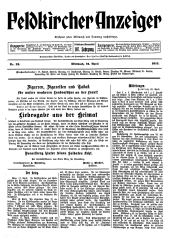 Feldkircher Anzeiger