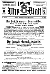 Neues 8 Uhr Blatt