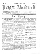 Prager Abendblatt