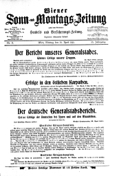 Wiener Sonn- und Montags-Zeitung