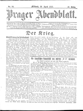 Prager Abendblatt