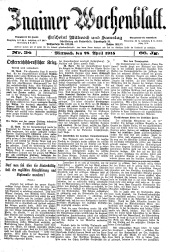 Znaimer Wochenblatt
