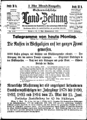 Österreichische Land-Zeitung