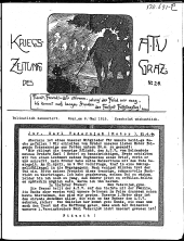 Kriegszeitung des A.T.V. Graz