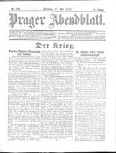 Prager Abendblatt