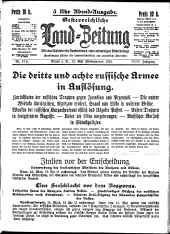 Österreichische Land-Zeitung